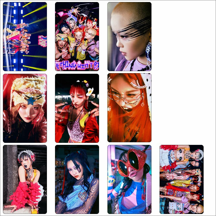 XG Concert Girl Group Card Stickers