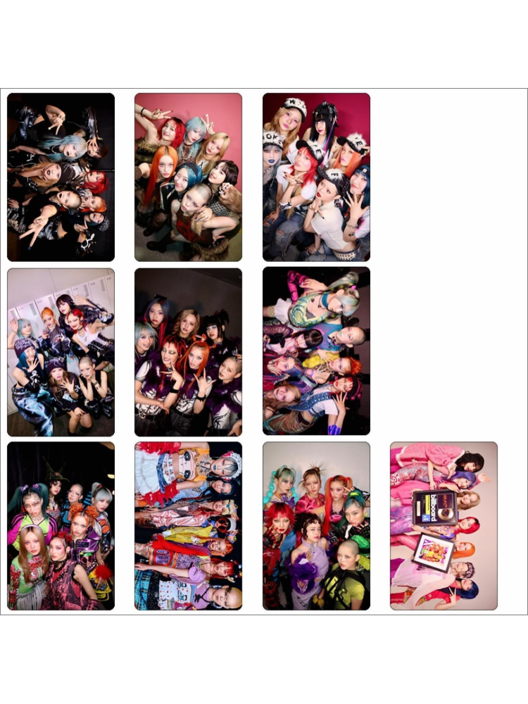 XG Concert Girl Group Card Stickers