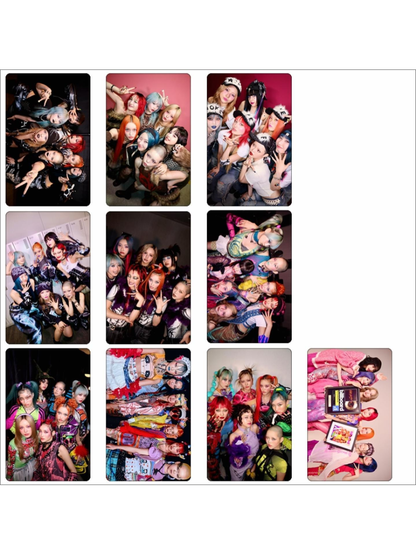 XG Concert Girl Group Card Stickers