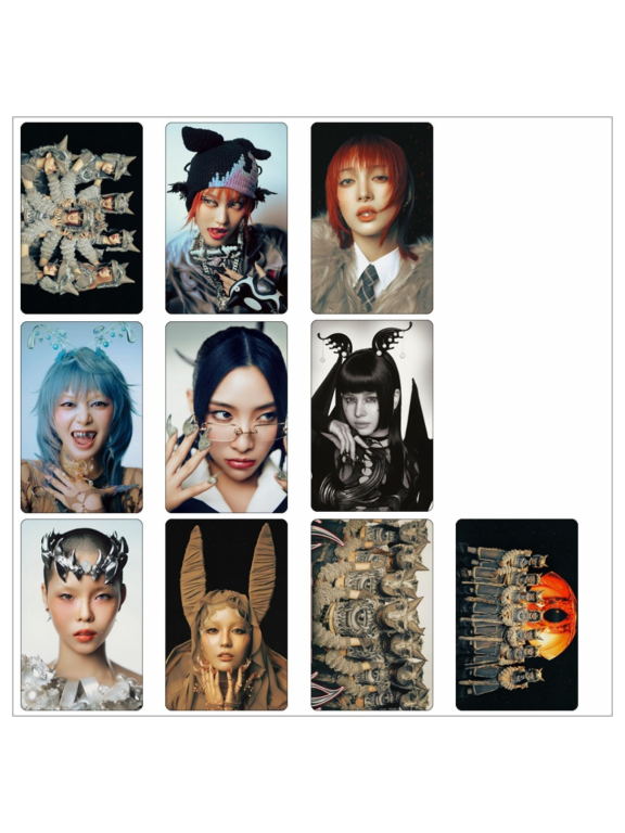 XG Concert Girl Group Card Stickers