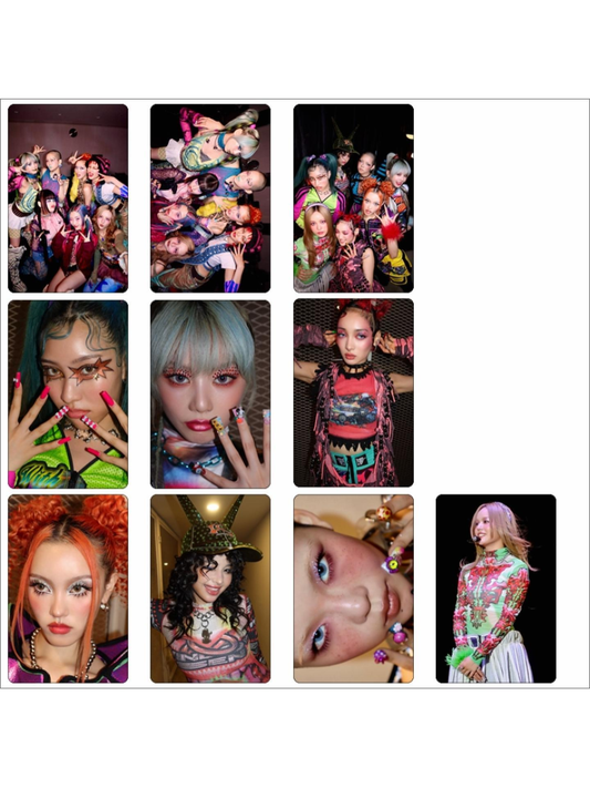 XG Concert Girl Group Card Stickers