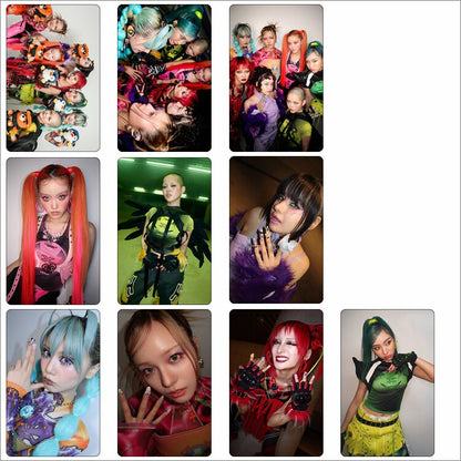 XG Concert Girl Group Card Stickers