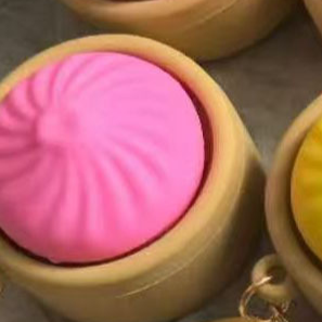 Xiaolongbao Keychain