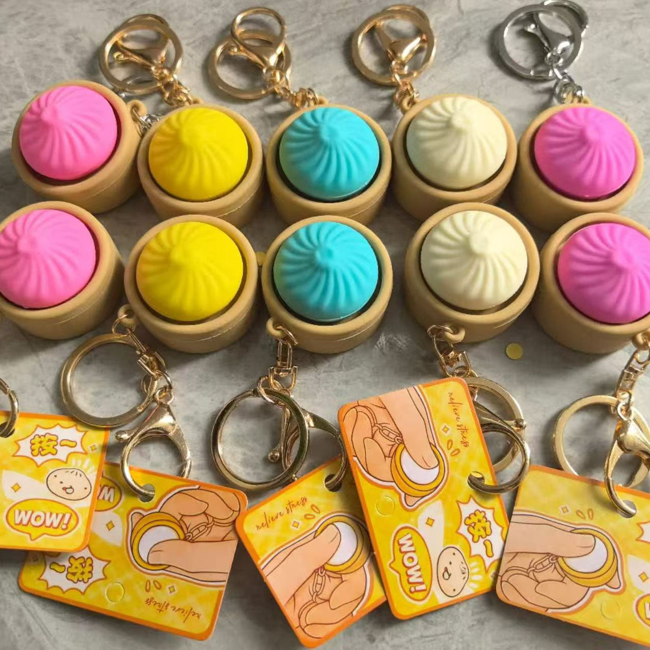 Xiaolongbao Keychain