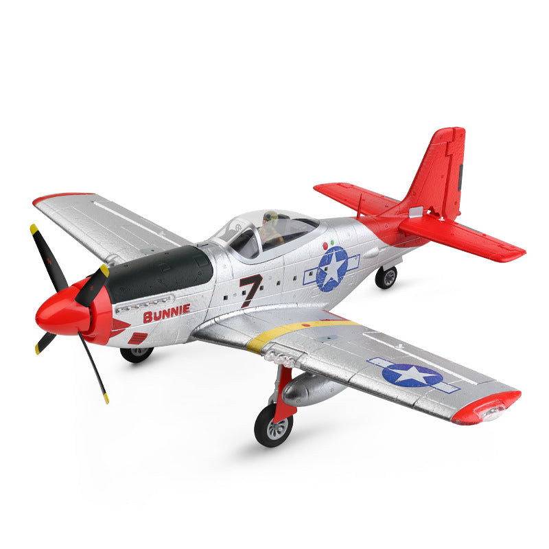 XK A280 Remote Control P51 3D/6G System Fixed-Wing Glider Model