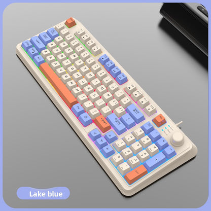 Xuan Silver Fox K82 Wired Gaming Keyboard with RGB Backlight