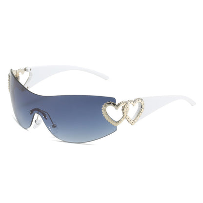 Y2K Heart Shape Sunglasses