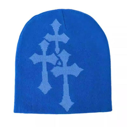 Y2K Knitted Jacquard Hat