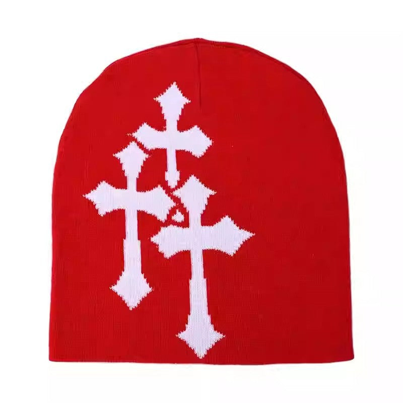 Y2K Knitted Jacquard Hat