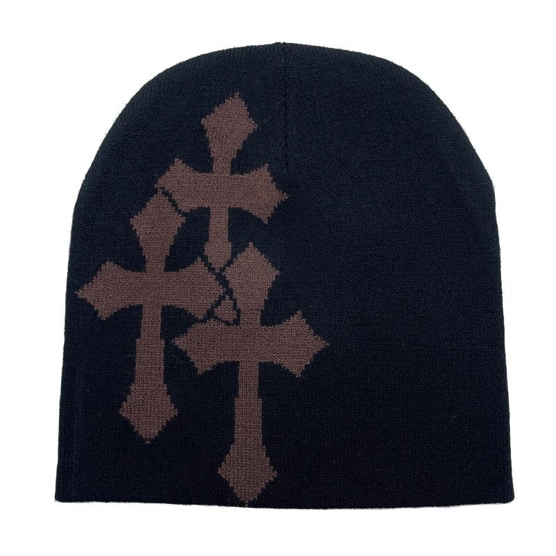 Y2K Knitted Jacquard Hat