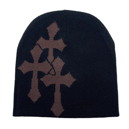 Y2K Knitted Jacquard Hat