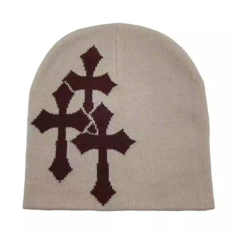 Y2K Knitted Jacquard Hat