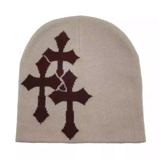 Y2K Knitted Jacquard Hat
