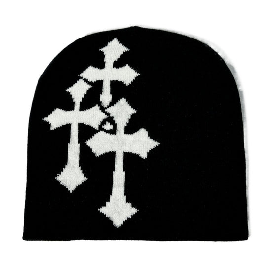 Y2K Knitted Jacquard Hat