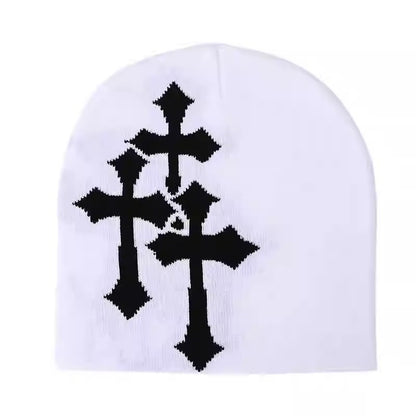Y2K Knitted Jacquard Hat