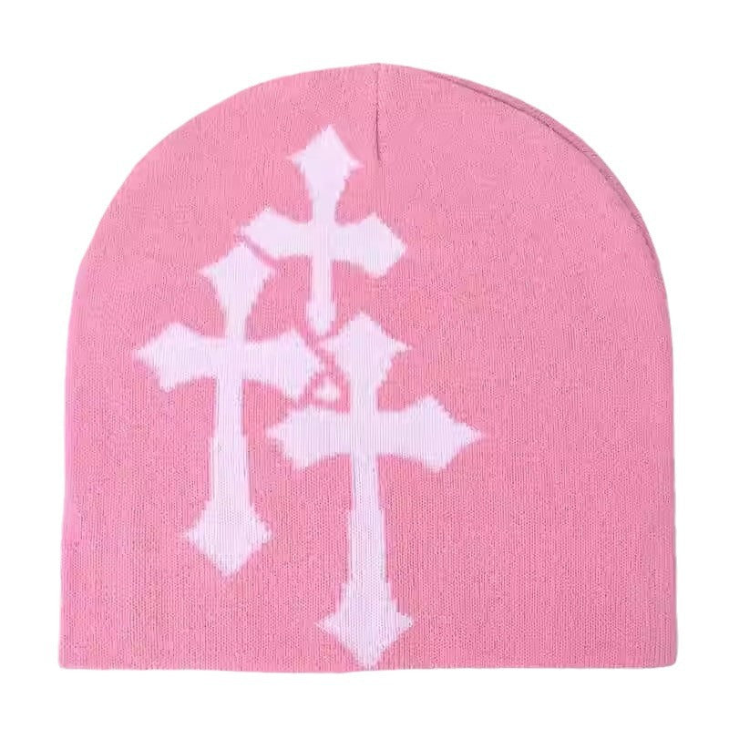 Y2K Knitted Jacquard Hat