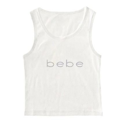 Y2K Letter Print Slim Fit T-shirt
