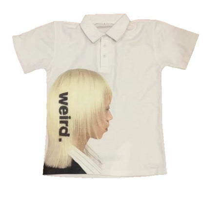 Y2K Printed Polo Shirt