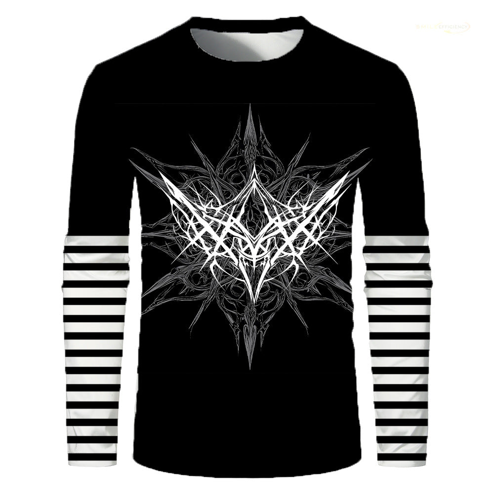 Y2K Subculture Rock Style Men's Long Sleeve T-shirt