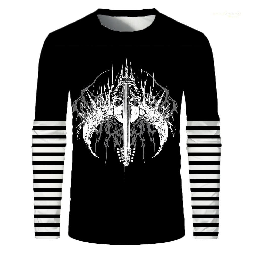 Y2K Subculture Rock Style Men's Long Sleeve T-shirt