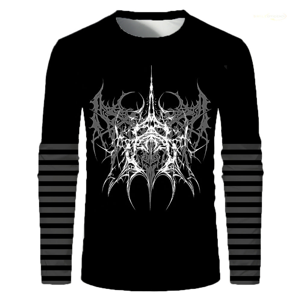Y2K Subculture Rock Style Men's Long Sleeve T-shirt