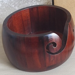 Yarn Bowl Storage Wooden Bowl