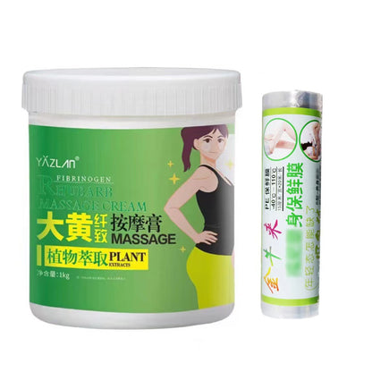 Yazi Lan Rhubarb Fiber Massage Cream