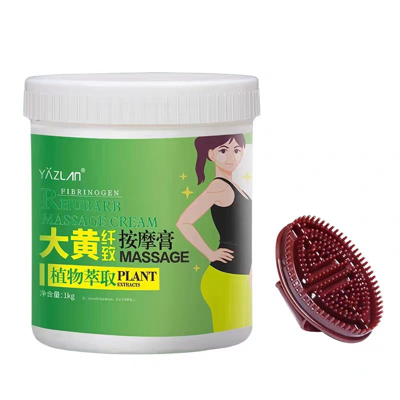 Yazi Lan Rhubarb Fiber Massage Cream