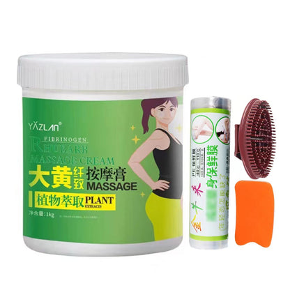 Yazi Lan Rhubarb Fiber Massage Cream