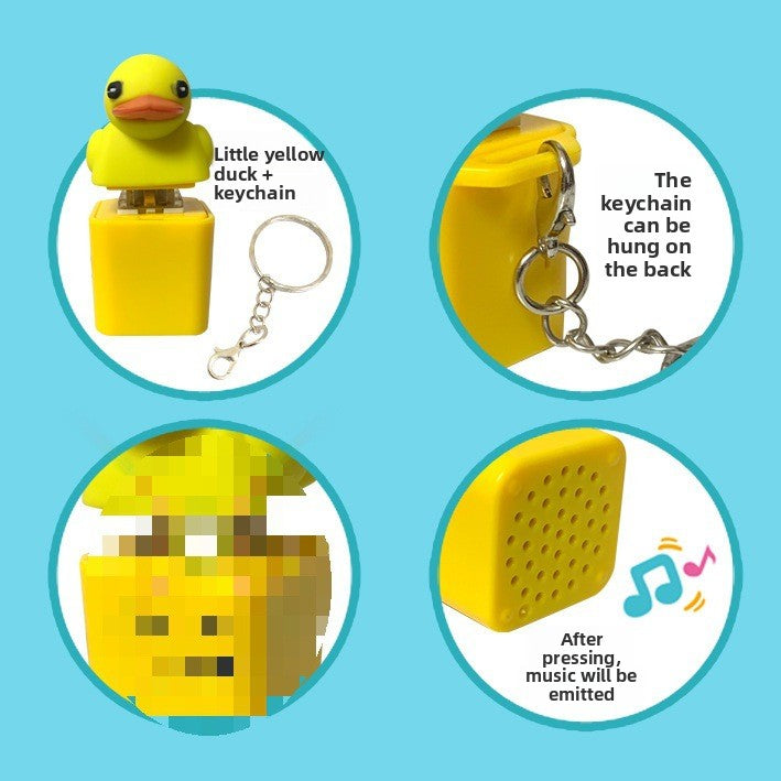 Yellow Duck Button