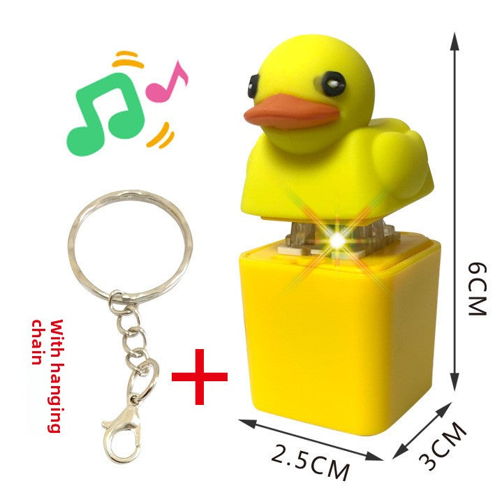 Yellow Duck Button