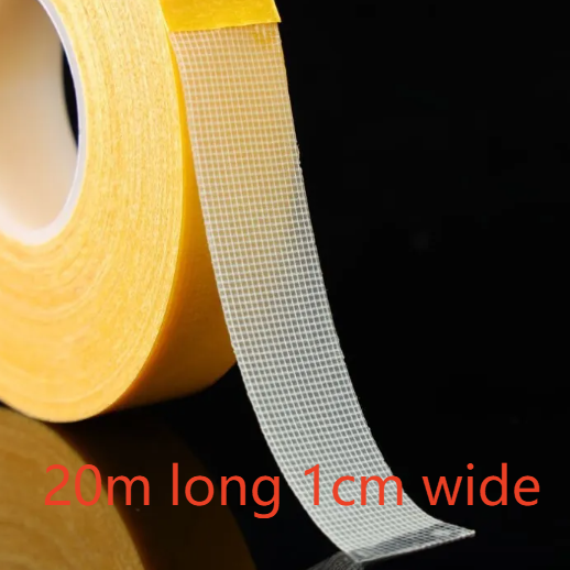Yellow paper duct tape