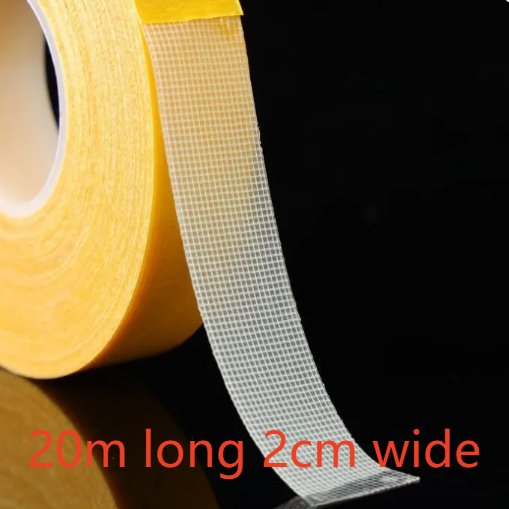 Yellow paper duct tape