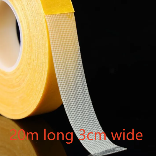 Yellow paper duct tape