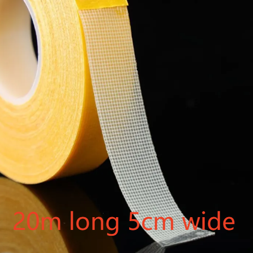 Yellow paper duct tape