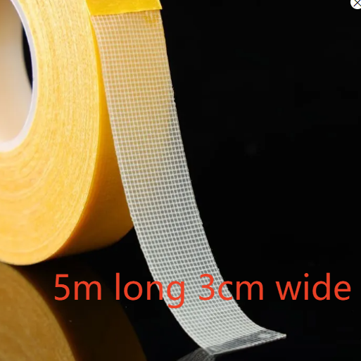 Yellow paper duct tape