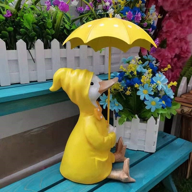 Yellow Rain Coat Ducks