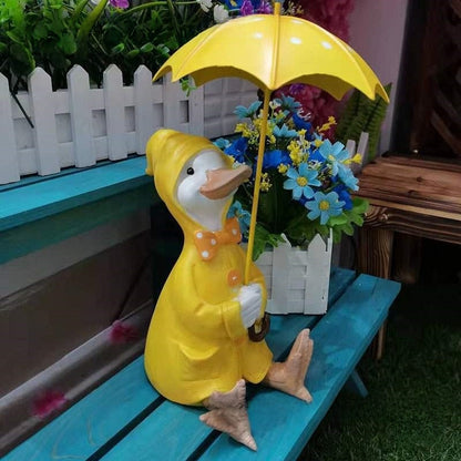 Yellow Rain Coat Ducks