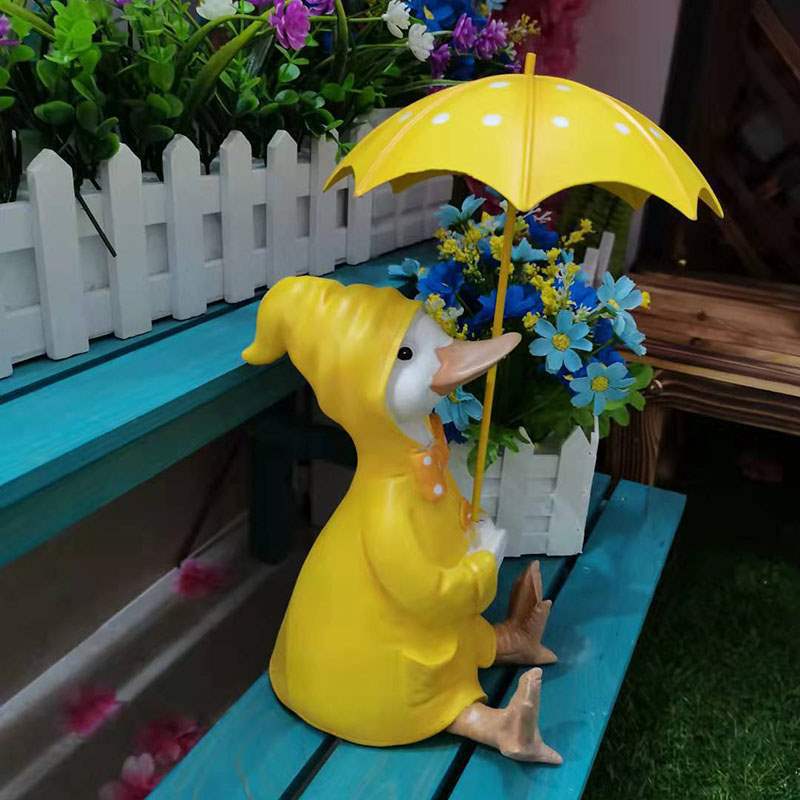 Yellow Rain Coat Ducks