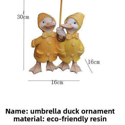 Yellow Rain Coat Ducks