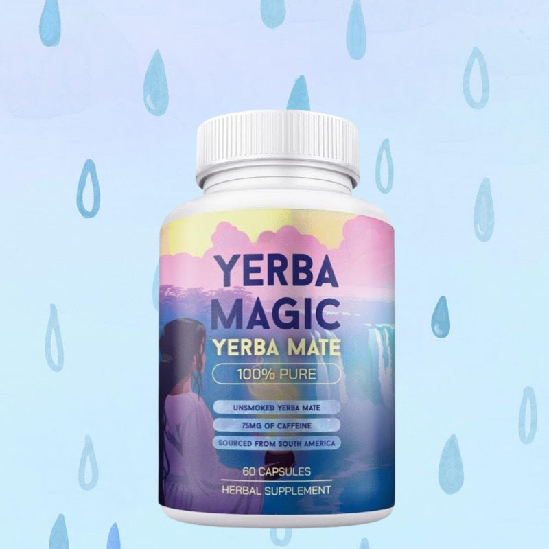yerba mate capsule bottled