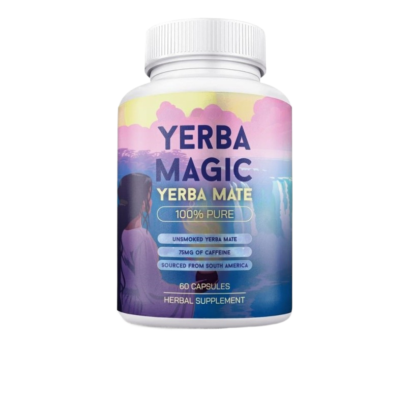 yerba mate capsule bottled