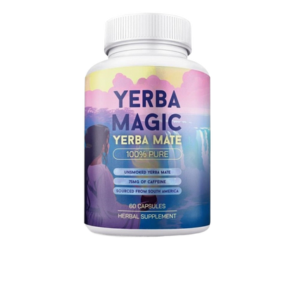 yerba mate capsule bottled