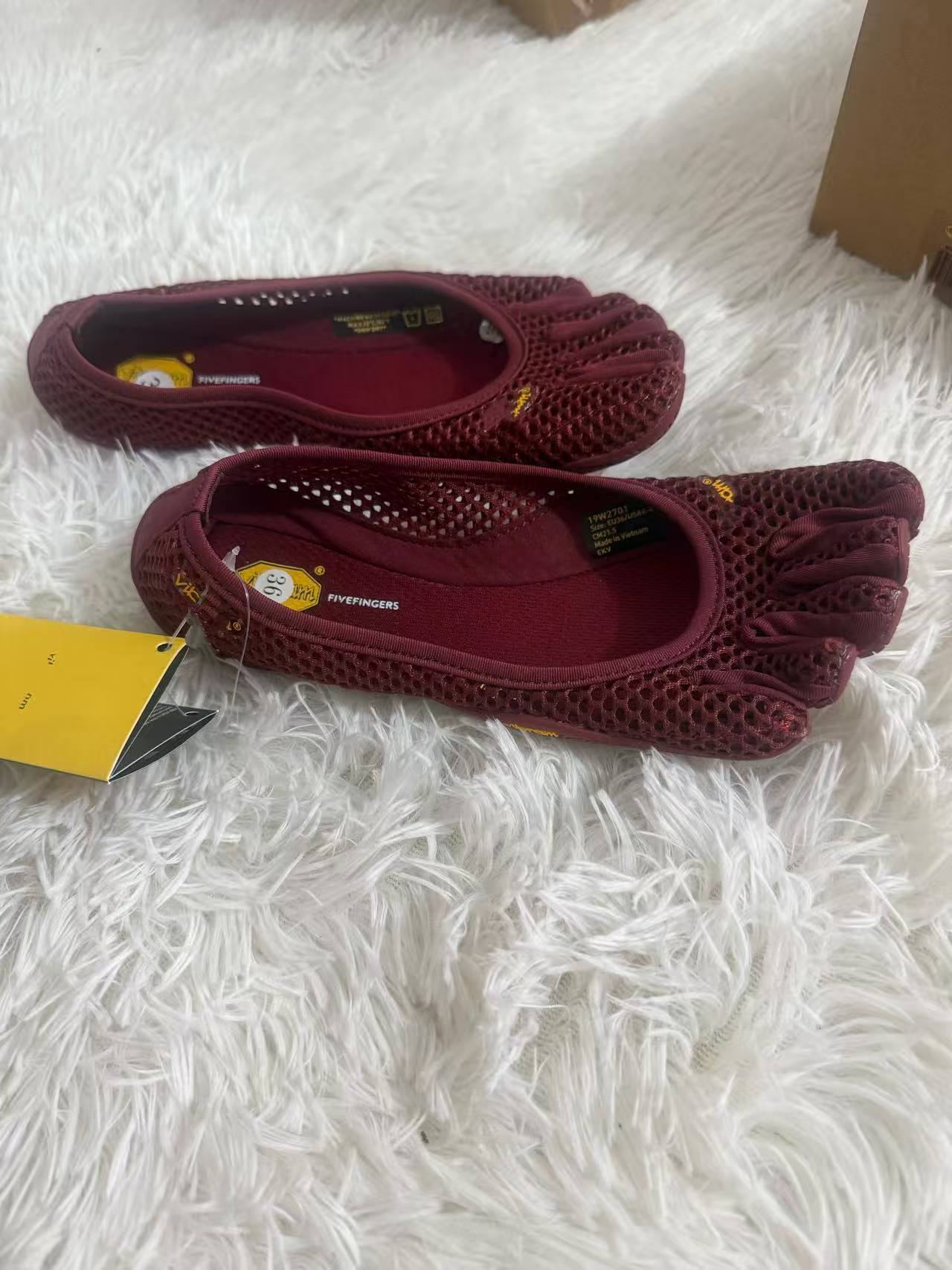 Yoga and dance shoes