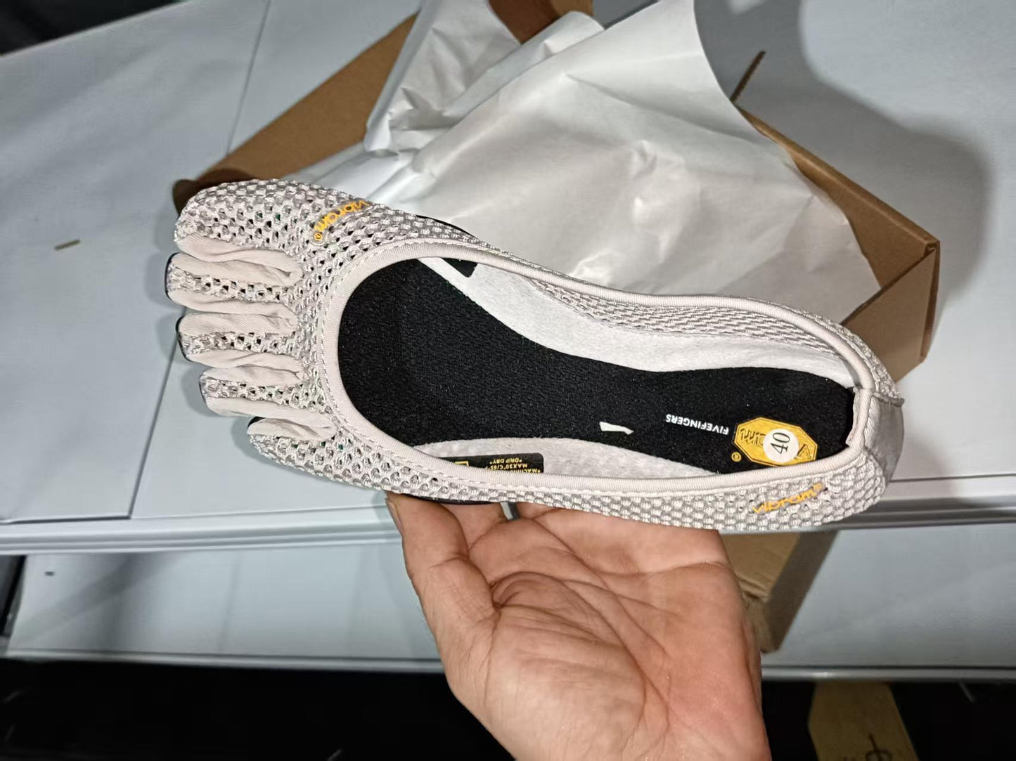 Yoga and dance shoes
