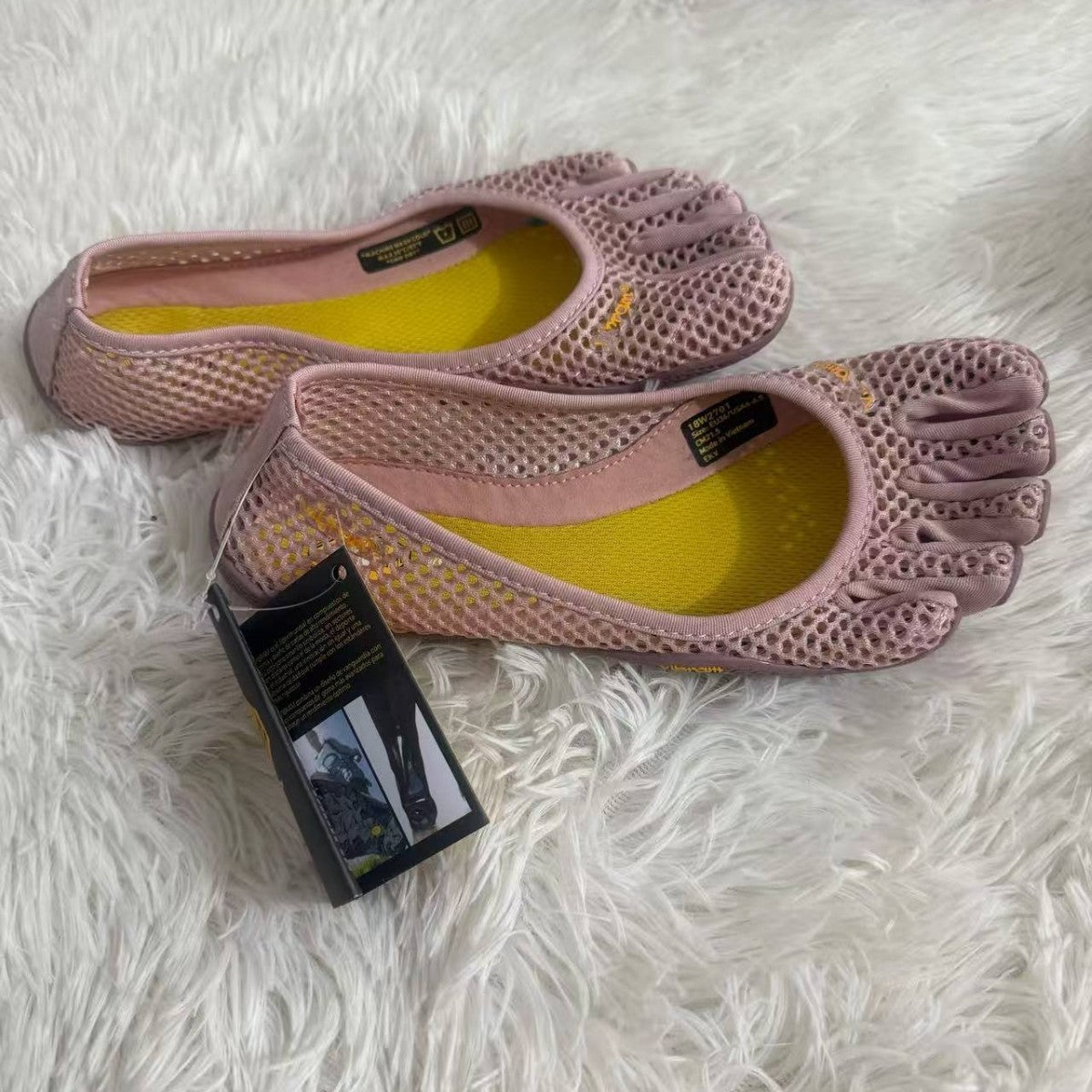 Yoga and dance shoes