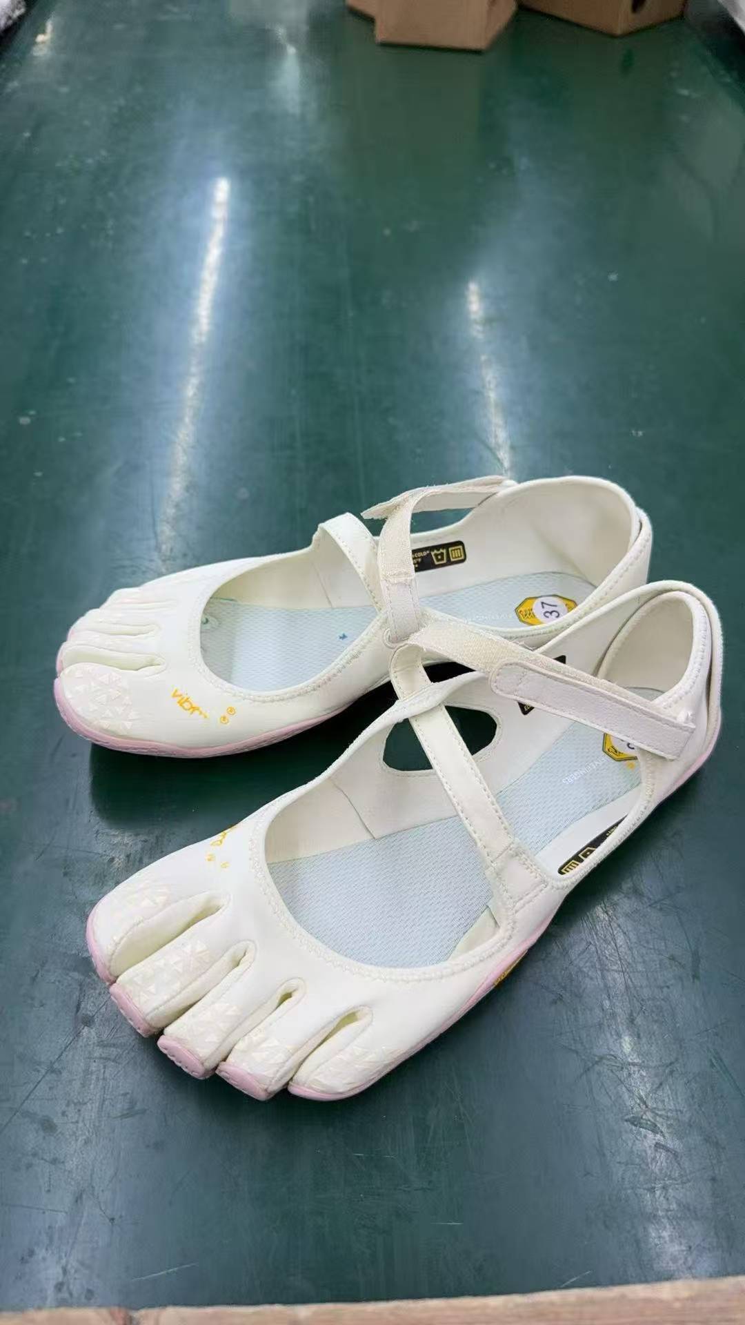 Yoga and dance shoes