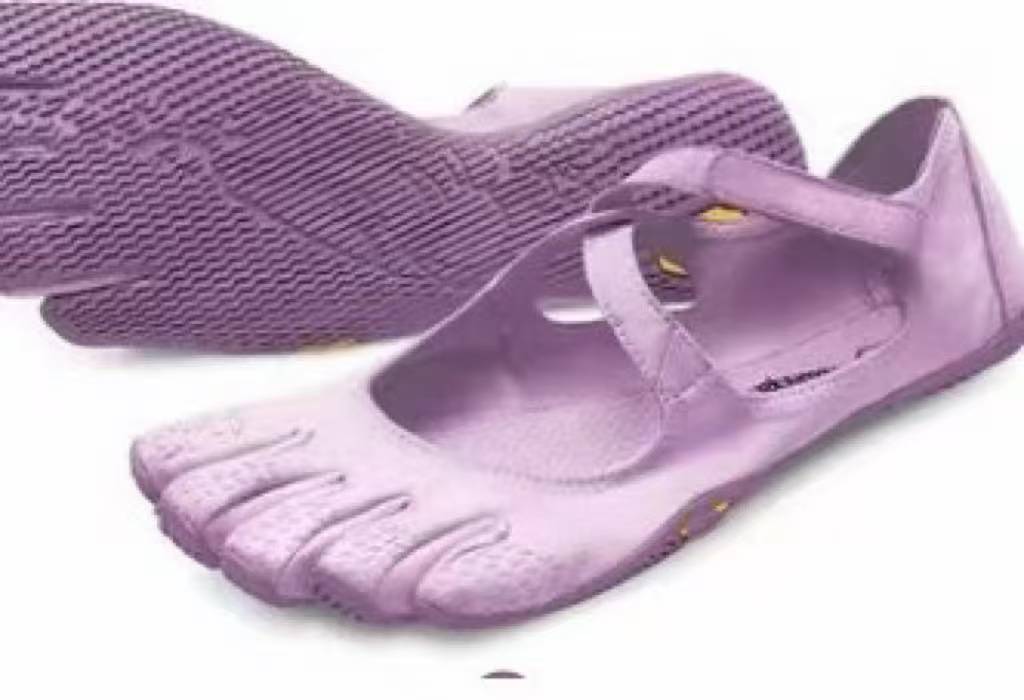 Yoga and dance shoes