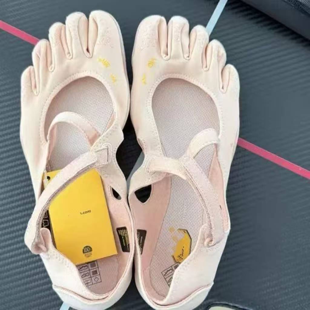 Yoga and dance shoes