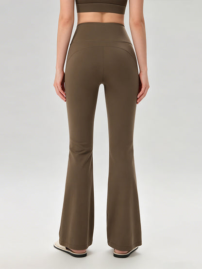 Yoga bell-bottom pants